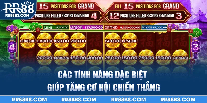 Thần Tài RR88 - Trò Chơi Tài Lộc, Rước Lộc Vào Nhà 2025 3 Các tính năng đặc biệt giúp tăng cơ hội chiến thắng