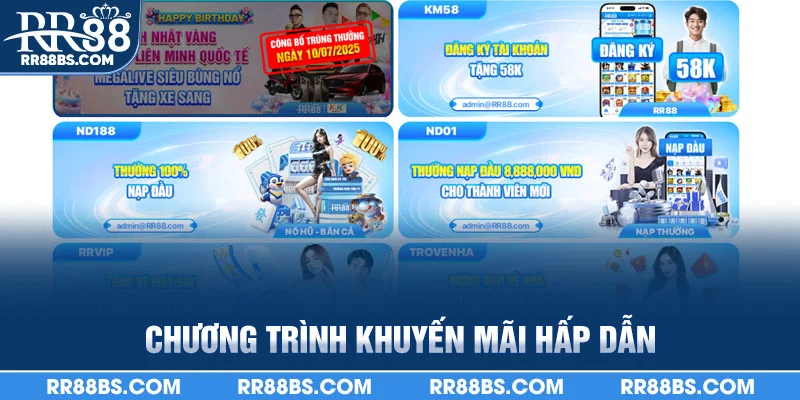 RR88 - Trang Chính RR88.COM Không Dính Chính Tắc #1 2025 25 Chương trình khuyến mãi hấp dẫn